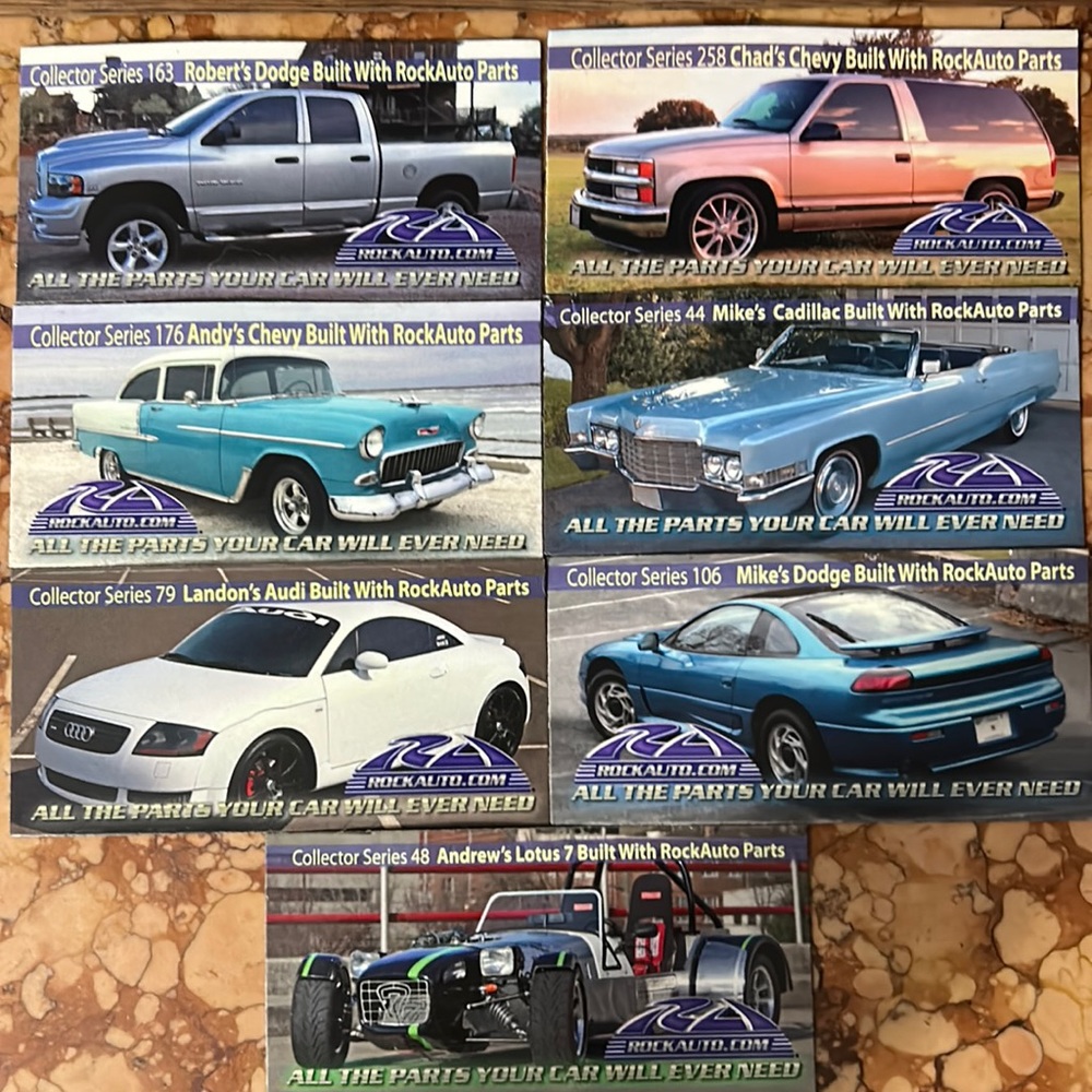 Classic cars magnets